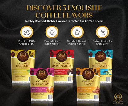 8oz PREMIUM GROUND COFFEE - VANILLA RENDEZ-VOUS
